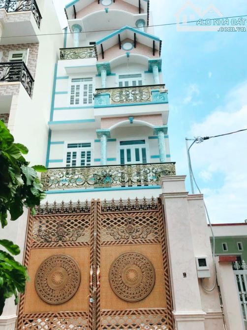 BÁN NHÀ HẺM XE HƠI THÔNG SÁT MẶT TIỀN HƯƠNG LỘ 2 5TẦNG 110M2 CÓ THANG MÁY GIÁ 13.X TỶ