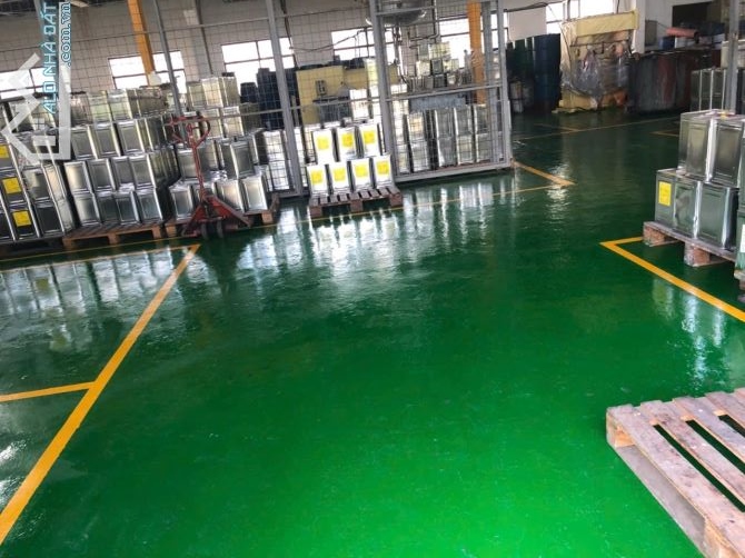 X100 Bán nhà xưởng kiên cố hạ trạm biến áp riêng 400kVa Thuận An, Bình Dương:  Giá: 115 tỷ