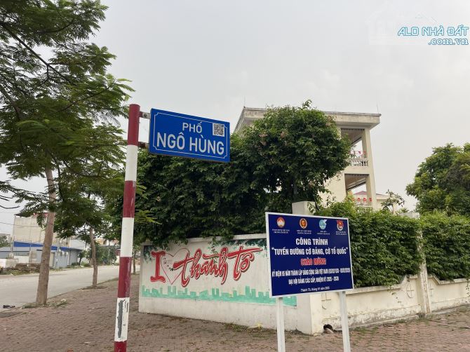 313.5m2 đất biệt thự đường Ngô Hùng gần TĐC Sao Sáng - Ngang 20m - Đường 12m