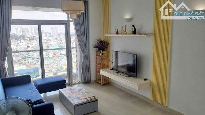 C/c Satra Eximland,Phan Đăng Lưu,Phú Nhuận: 92m2, 2p ngủ, NTCC, 17tr/th
