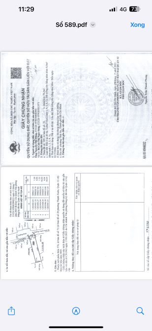 🍀Bán đất thổ cư hẻm xe hơi 1/ Thạnh Xuân 25 chỉ cách MT 100m- 78m2 (4x19,5)- hơn 4tỷ💵
