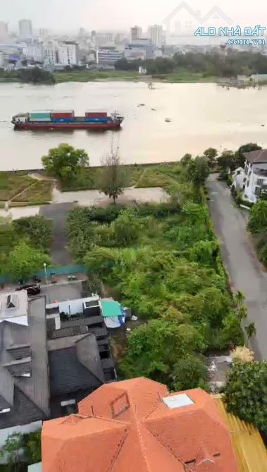Bán đất ven sông Nguyễn Văn Hưởng, Thảo Điền, Quận 2 diện tích: 17x40m, nở hậu 30m CN 923m