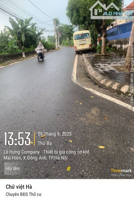 Bán 65m đất Mai Lâm Đông Anh Hà Nội