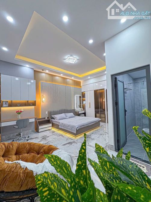 BÁN NHÀ 2 LẦU MỚI XÂY ĐƯỜNG D7 KDC HỒNG LOAN FULL NỘI THẤT CAO CẤP - 11