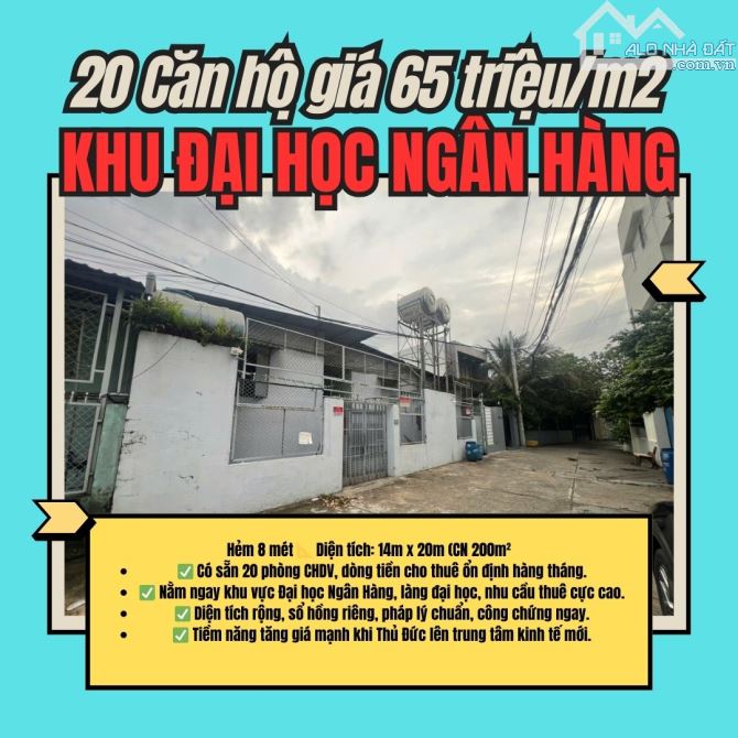 Bán Nhà 98/ đường 17 Linh Chiểu, Thủ Đức 20 CHDV 14x20m chỉ 19,5 tỷ, (đơn giá 65 triệu/m2) - 2