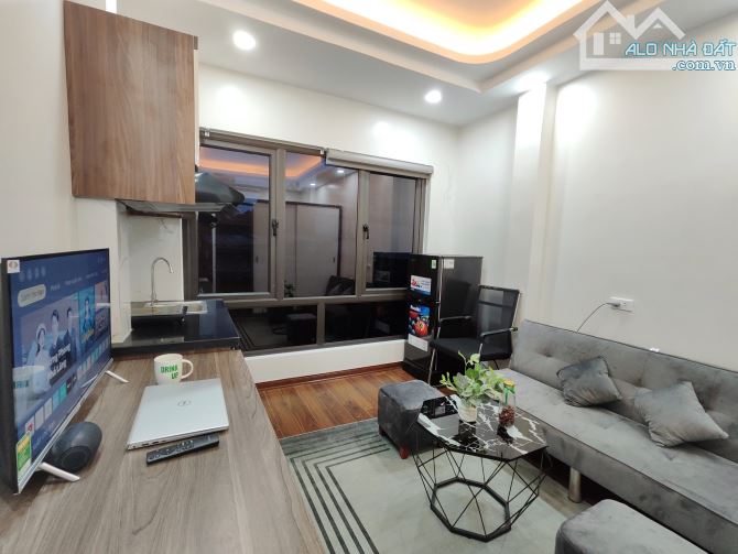 Bán toà CHDV Minh Khai xây mới gần KTQD 60m2*7T thang máy 12PN, oto, PCCC, thông tứ tung - 1
