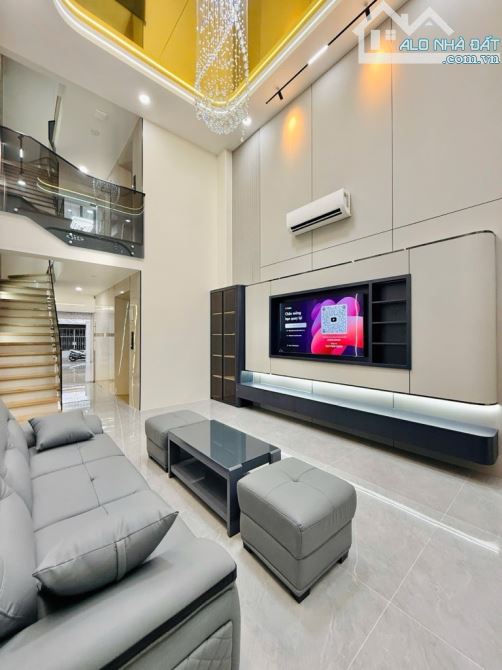 NHÀ ĐẸP HẺM 8M - 6 TẦNG CÓ THANG MÁY + FULL NT - 85M2 - 16,5 Tỷ - QUANG TRUNG, GÒ VẤP - 1