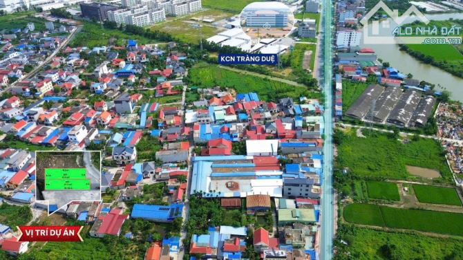 Bán 67m2 đất Hoàng Lâu đường thông rộng 3,2m - 1