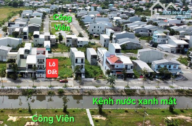 🌟💥 Bán đất KQH Hương Sơ, View kênh xanh mát, ngang rộng 5,6m - Hàng xóm biệt thự - 1
