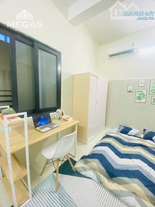 CHDV Mặt tiền đường số Lê đức thọ p16- 5.5x20m Hầm 5 tầng gồm 14 phòng. HĐT khoán 50tr/ th - 1
