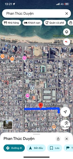 Bán đất 151m², ngang 6m4 - tặng nhà 2 tầng sát Nguyễn Văn Thoại 3 mặt thoáng biển Mỹ Khê - 1