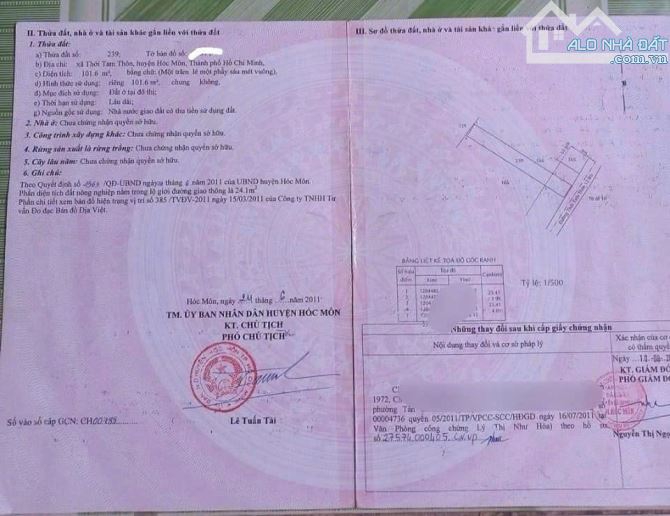 Ngộp Bank Bán Gấp Căn nhà ngay Trịnh Thị Miếng 100m2 Giá 630tr SHR - 1