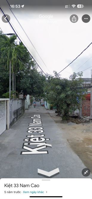 Bán lô đất lớn 234m2 đường kiệt Nam Cao o to tránh nhau full thổ cư cạnh chợ Hoà Khánh - 1