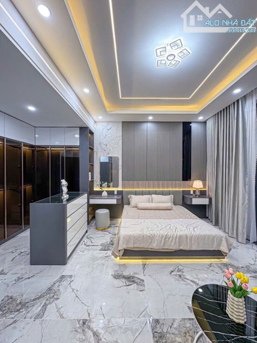BÁN NHÀ 2 LẦU MỚI XÂY ĐƯỜNG D7 KDC HỒNG LOAN FULL NỘI THẤT CAO CẤP - 12
