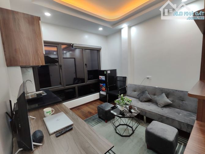 Bán toà CHDV Minh Khai xây mới gần KTQD 60m2*7T thang máy 12PN, oto, PCCC, thông tứ tung - 2