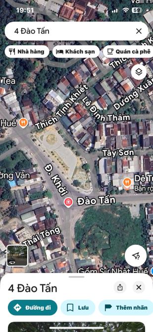 BÁN LÔ GÓC 2 MẶT TIỀN – TRẦN THÁI TÔNG- TP HUẾ -DT :121 M (5x25)GIÁ 4,x TỶ 💰 - 2