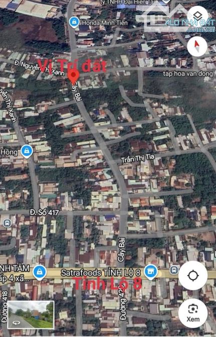 Bán đất mặt tiền Cây Bài xã Phước Vĩnh An Củ Chi 2732m2 Thổ cư 300m2 cách TL8 300m - 2
