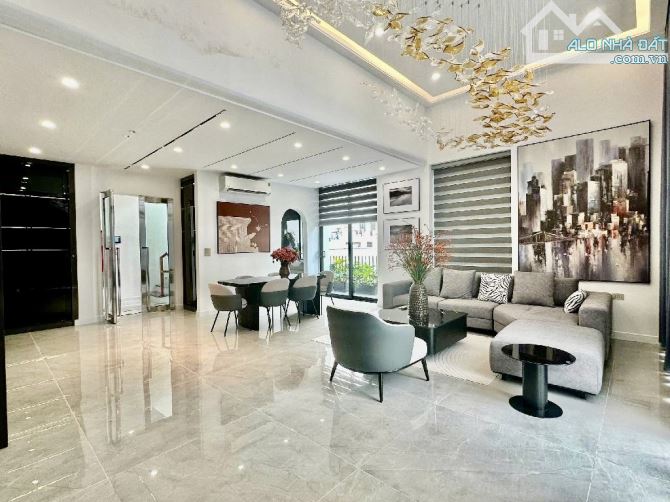 Bán Biệt Thự Thạch Bàn 80m2-5 tầng-Mt 6m-THANG MÁY-Ô TÔ TRÁNH-KINH DOANH-LÔ GÓC-FULL NỘI T - 2