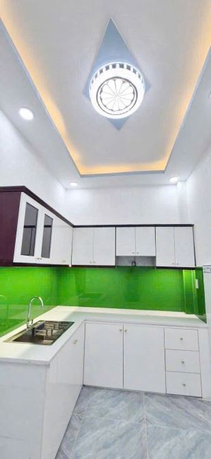 Nhà mới, 3 tầng, hẻm 1225 Phạm Thế Hiển P. Bình Đông (P5 Q8 cũ) - 2