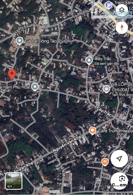Bán đất mặt tiền đường bê tông 6m 1/ đường Cây Trắc xã Phú Hoà Đông 5x28 140m2 Full Thổ Cư - 2