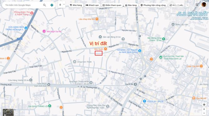 Bán nhà cấp 4 (4x25m), hẻm Nguyễn Du p. Dĩ An, đang thuê 6tr/th - 2