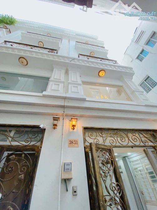 BÁN NHÀ GẦN MẶT TIỀN KHU ĐỒNG BỘ NGUYỄN CÔNG HOAN, P7 PHÚ NHUẬN - 5 TẦNG MỚI CỨNG - 7,7 TỶ - 3