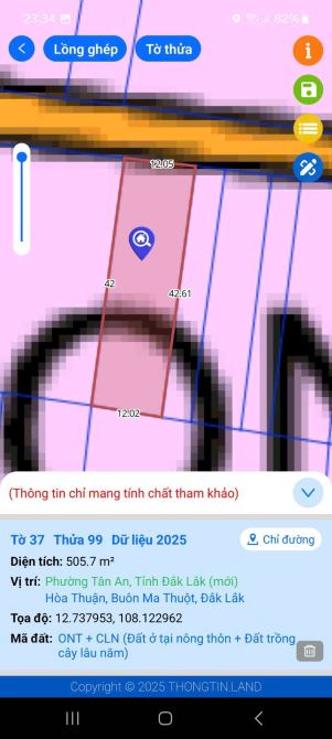 BÁN ĐẤT TẶNG NHÀ MẶT TIỀN ĐƯỜNG 18A HOA THUẬN (ĐẠT LÝ) PHƯỜNG TÂN AN ĐĂK LĂK. - 3