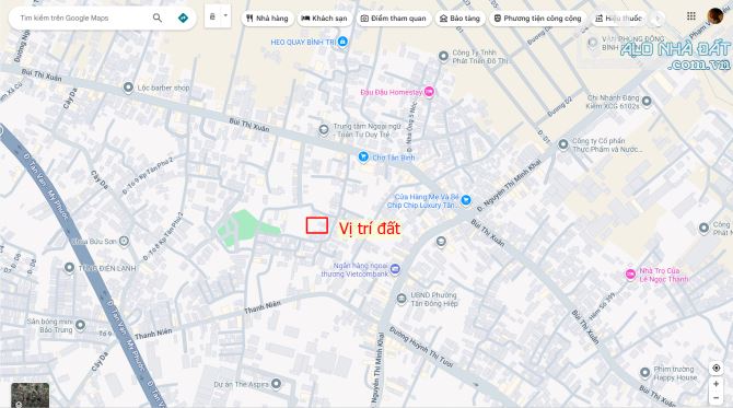 Bán đất 7.2x29m, hẻm Bùi Thị Xuân p. Tân Bình gần chợ Tân Bình - 3
