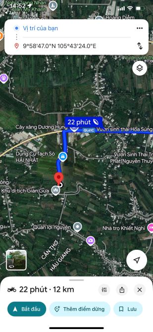 🌱 BÁN ĐẤT GẦN KHU DU LỊCH GIÀN GỪA, NHƠN NGHĨA, PHONG ĐIỀN, CẦN THƠ - 3