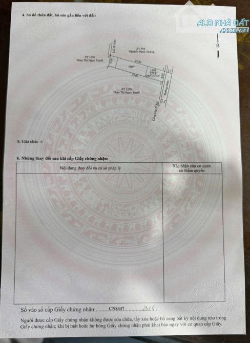 BÁN ĐẤT PHÚ LỢI – GẦN VÒNG XOAY HIỆP THÀNH 3   Diện tích: 5 x 25.6m (128m²) – có 70m² thổ - 3