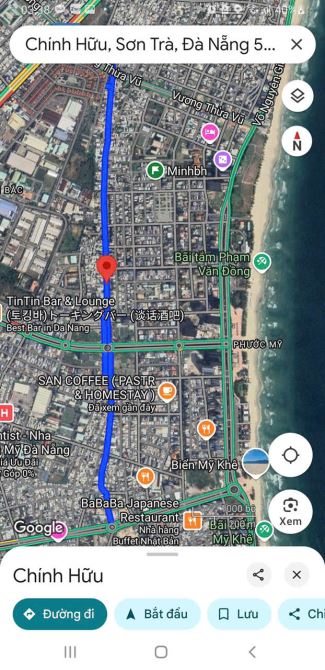 Bán RẺ lô đất đẹp 266m2 mặt tiền đường 10m5 Chính Hữu, Gần Biển Mỹ Khê - 3