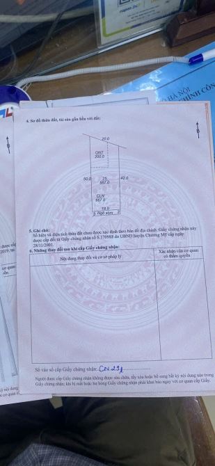 Bán đất tại thôn đông tiến xã tân tiến huyện chương mỹ-hà nội - 4