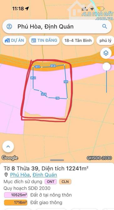 Bán gấp lô đất mặt tiền đường nhựa Phú Hoà - Phú Lợi, Định Quán, Đồng Nai - 5