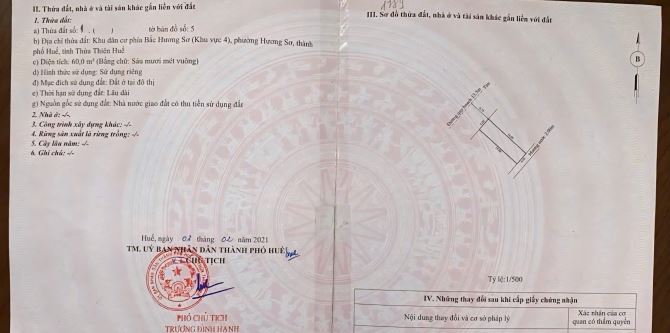 Bán đất Hương Sơ - Bên cạnh công viên rộng thoáng - 5