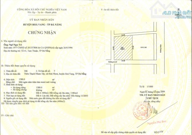 BÁN ĐẤT HUYỆN HOÀ VANG, TP. ĐÀ NẴNG - 5