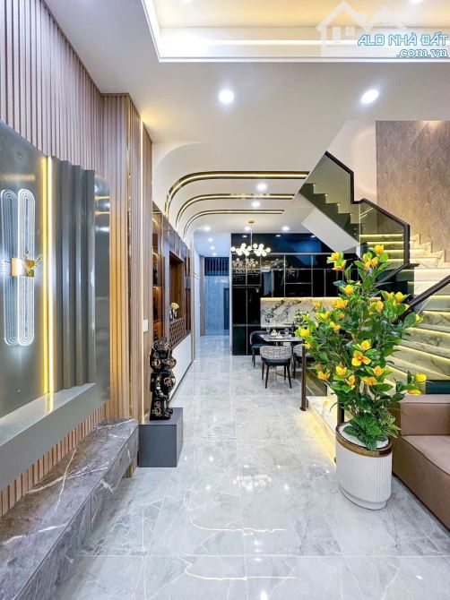 BÁN NHÀ 2 LẦU MỚI XÂY ĐƯỜNG D7 KDC HỒNG LOAN FULL NỘI THẤT CAO CẤP - 6