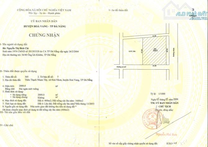 BÁN ĐẤT HUYỆN HOÀ VANG, TP. ĐÀ NẴNG - 6