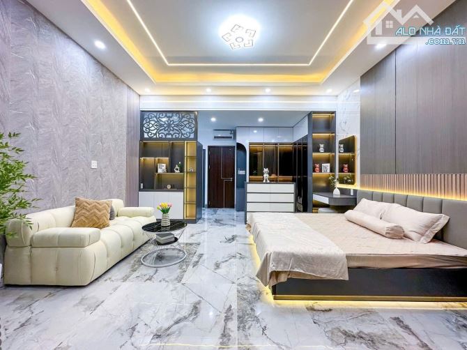 BÁN NHÀ 2 LẦU MỚI XÂY ĐƯỜNG D7 KDC HỒNG LOAN FULL NỘI THẤT CAO CẤP - 7