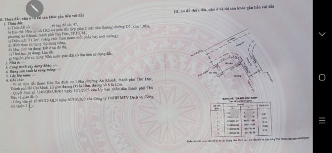 Bán đất đường Lương Định Của nền góc ngay chợ Bình Khánh quận 2 (81m2) 320 tr/m² - 7