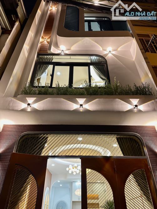 Bán nhà hẻm xe hơi, Bùi Hữu Nghĩa, Bình Thạnh, xây mới 5 tầng 4PN, 43m2, nhỉnh 8 đồng - 8