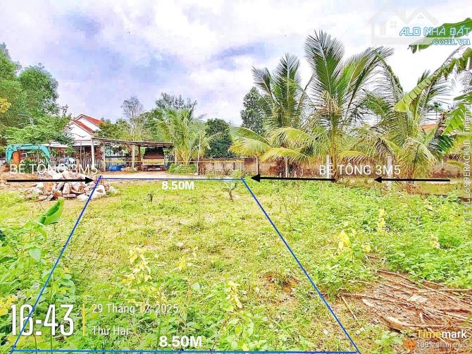 Đất khương mỹ 139m2 có 120m2 đất ở ngang rộng rãi 8,66 - 1