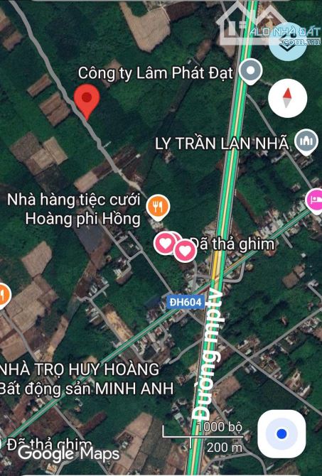 BÁN ĐẤT Fo, MT NHỰA, P.CHÁNH PHÚ HOÀ, TP.BẾN CÁT, DT: 20x55, CTC, SHR, GIÁ 3 TỶ - 3
