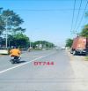 BÁN ĐẤT MT DT744, PHÚ AN, TP.BẾN CÁT, DT:6.5x42, TC50M2, SHR, GIÁ 6 TỶ