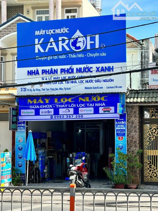 NHÀ MẶT TIỀN TÔ KÝ – HÓC MÔN – 1 TRỆT 1 LẦU – NGANG 5,5M