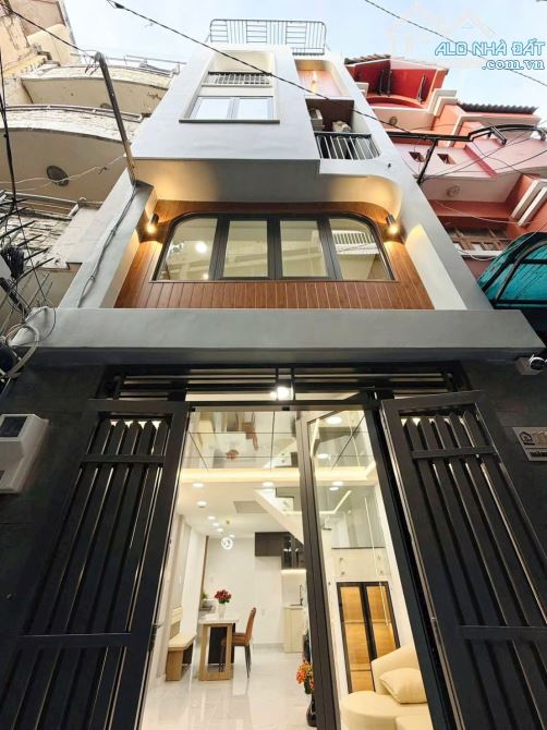 Hạ giá còn 3 tỷ 850 nhà 45m2 đường Phùng Văn Cung, P7, Phú Nhuận. Xây 5 tầng, hẻm 5m