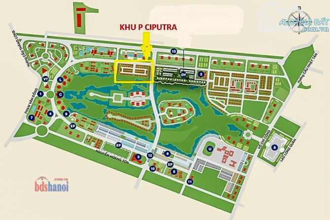 Bán liền kề, biệt thự Ciputra chỉ từ 43 tỷ view công viên 65ha, dt 120m2 đến 900m2