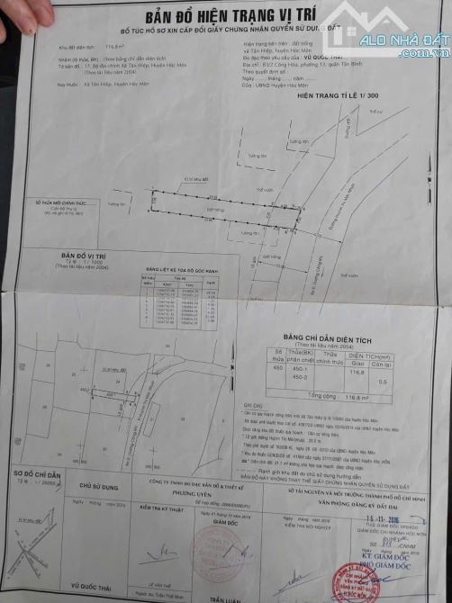 CẶP ĐẤT (8x29) 2SHR - MẶT TIỀN HUỲNH THỊ MÀI – FULL THỔ CƯ – GIÁ TỐT HÓC MÔN - 2