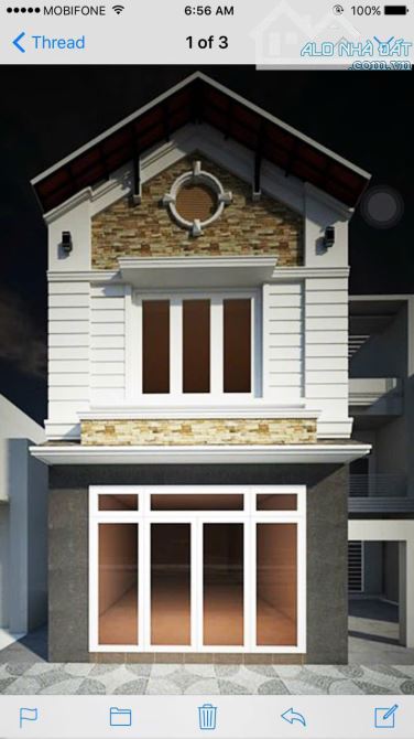 NHÀ MẶT TIỀN TÔ KÝ – HÓC MÔN – 1 TRỆT 1 LẦU – NGANG 5,5M - 4