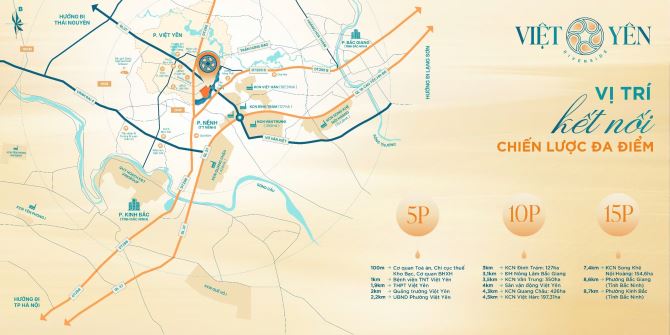 🔥 Bán Việt Yên Riverside Biệt thự, Shophouse, Liền kề, biệt thự ven sông chỉ từ 37tr/m² - 1