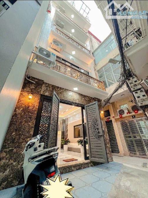 TRẦN KHÁT CHÂN 42m2x6tầng THANG MÁY-LÔ GÓC-MT 4,5m-Nhỉnh 13 TỶ CÓ TL